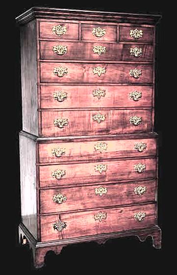 Chippendale Chest-on-Chest