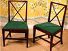 Set of 6 George III Mahogany Sidechairs