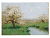 Bruce Crane , Apple Orchard in Spring