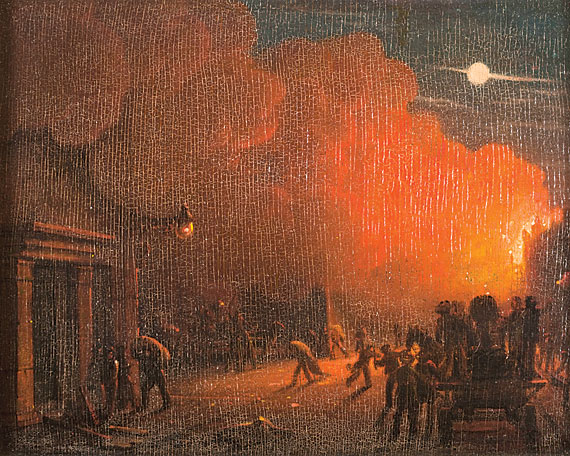 Fire in Broad Street, Boston