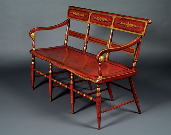 Baltimore Sheraton Setee, circa 1815-1820
