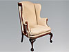 Rare & Successful Southern Chippendale Wing Chair