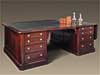 Mahogany Partner's Desk