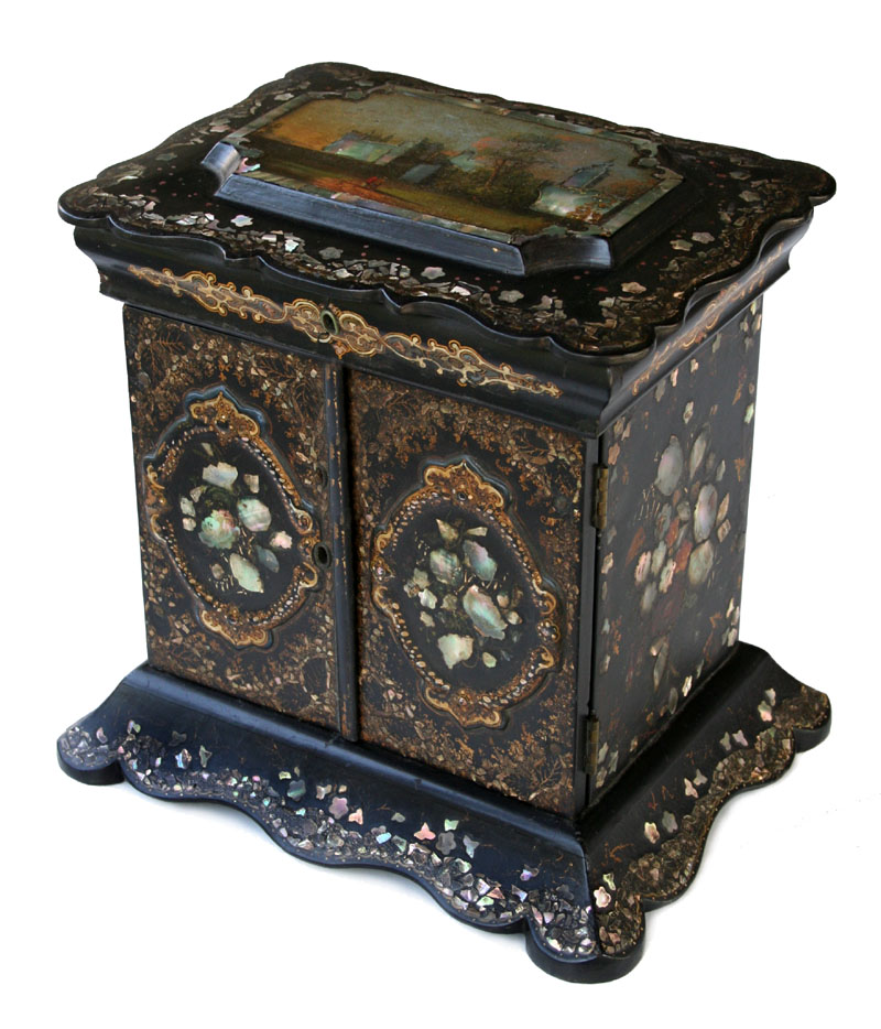 Antiques & Fine Art East Dennis Antiques Jewelry Box