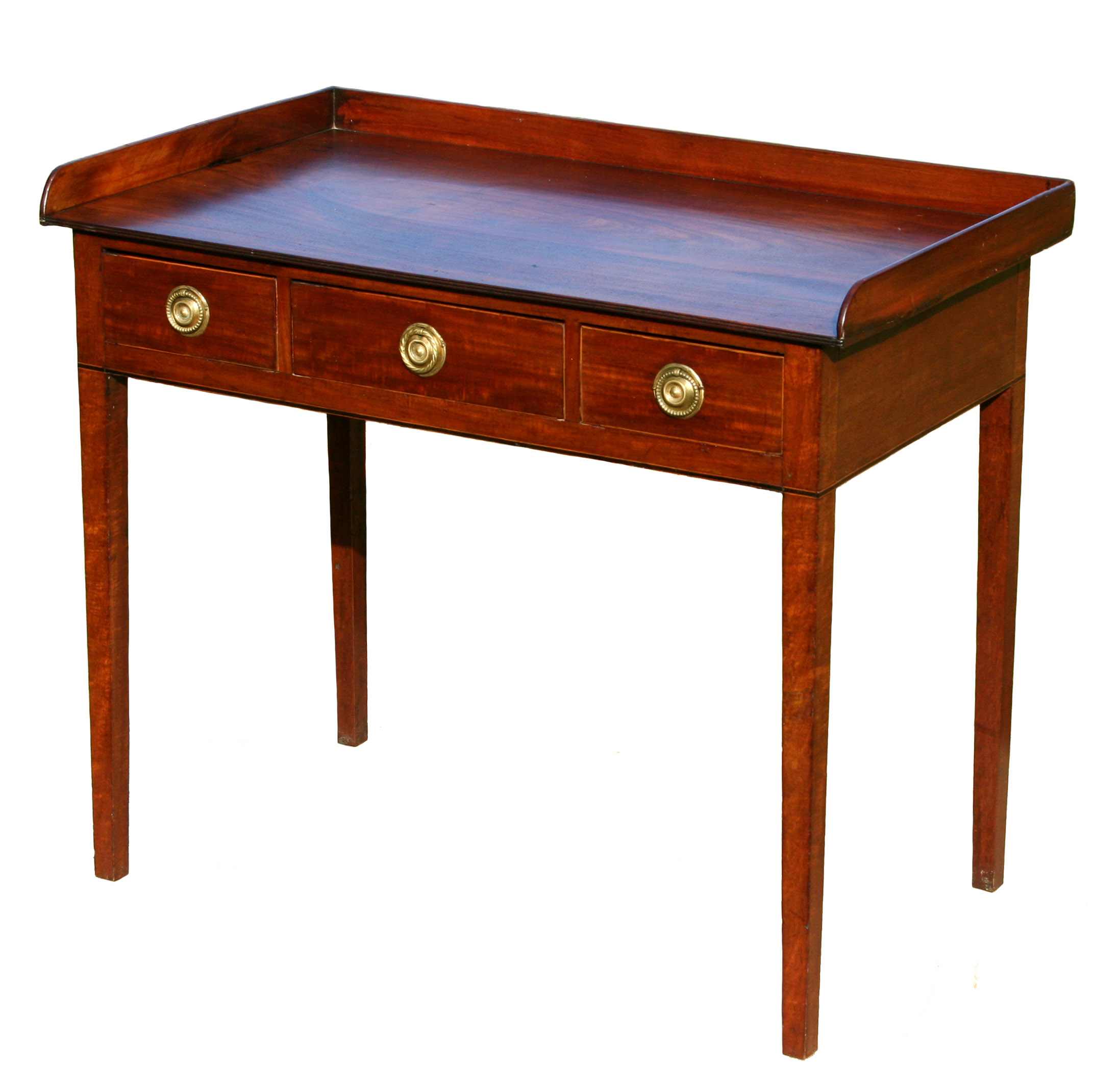 English Hepplewhite Mahogany Writing Desk