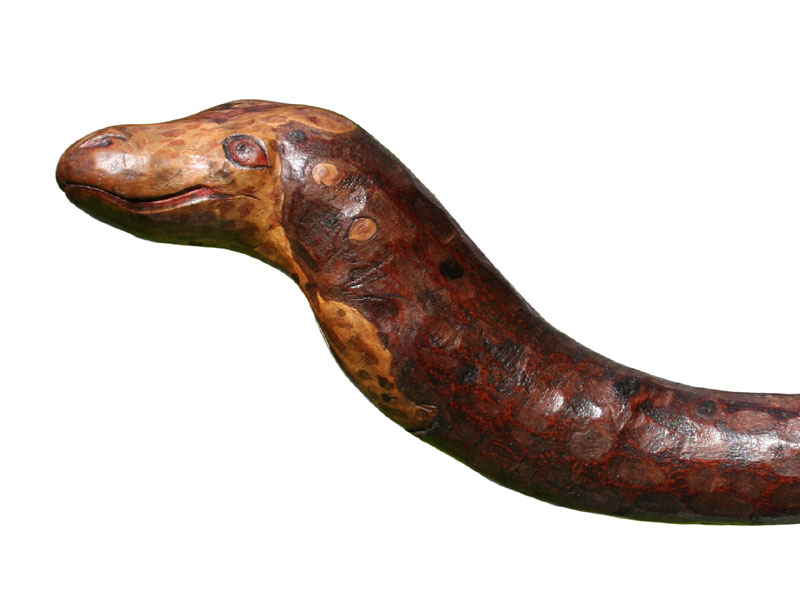 Snake Head Walking Stick