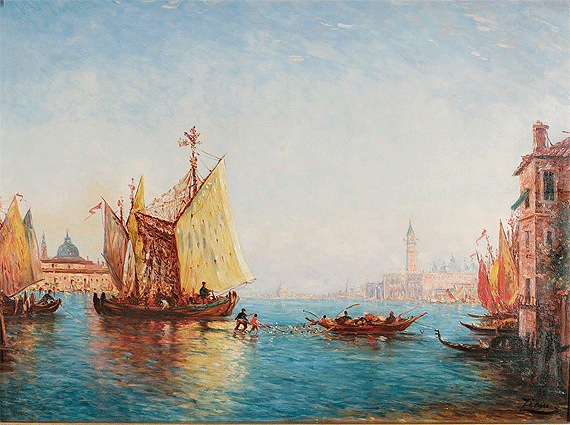 <i>Grand Canal with a View of Bacino San Marco</i>