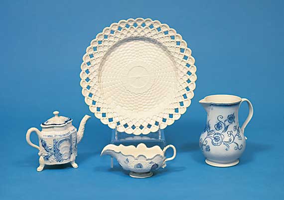 Examples of 18th Century Saltglaze Pottery