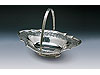 A Large and Impressive Sterling Silver Cake Basket