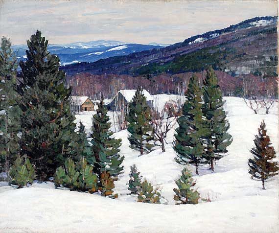Vermont Winter Landscape