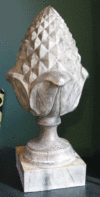 Zinc Pineapple Finial