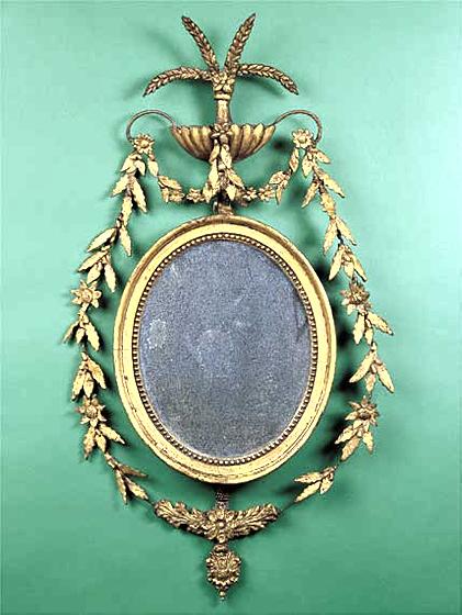 Oval Federal Mirror