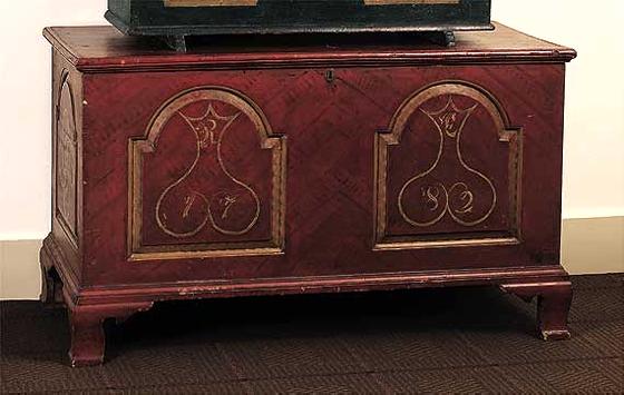 Pennsylvania Poplar Dower Chest