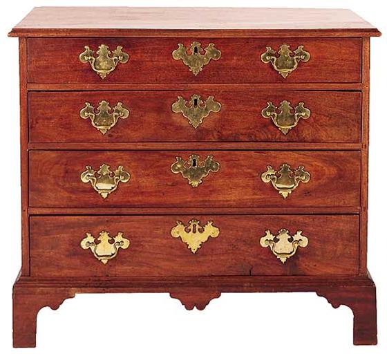 Chippendale Mahogany Chest of Drawers