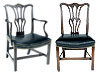 English Chippendale Mahogany Dining Chairs