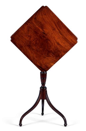 Beautifully Figured Mahogany Stand