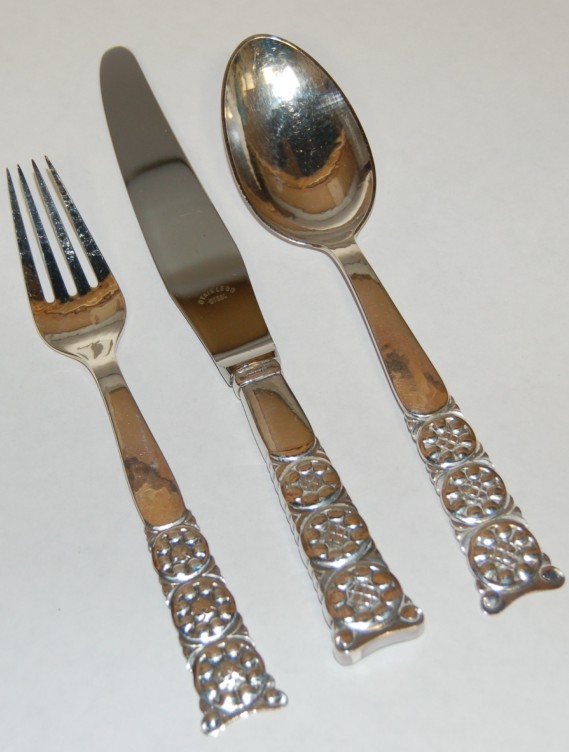 Jensen 3 piece flatware