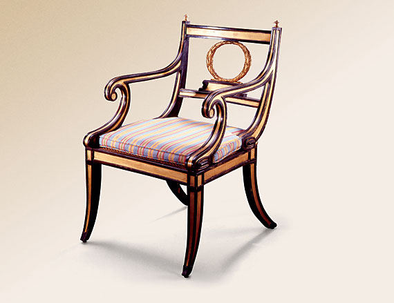Set of Six George III Armchairs