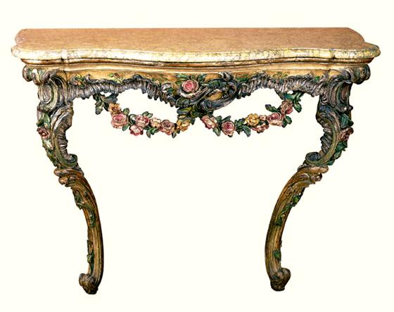 Table, Pair of Console Tables (tavoli da muro)