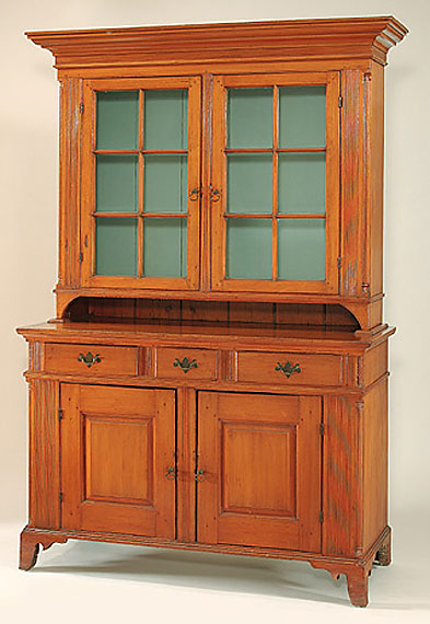 Outstanding Federal Pine Hutch Cupboard