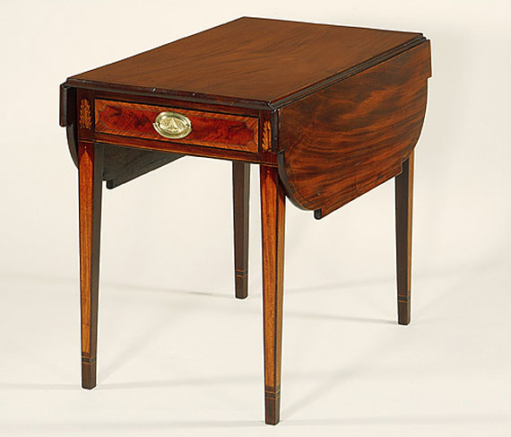 Hepplewhite Inlaid Mahogany Pembroke Table
