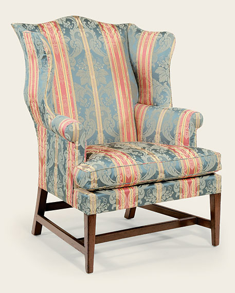 Federal Cherry Wing Chair