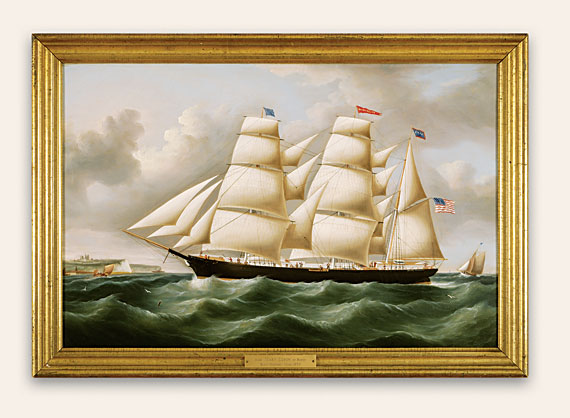 Portrait of The Barque <i>Mary Edison</i>