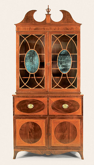 Federal Inlaid and Veneered Secretarial Desk