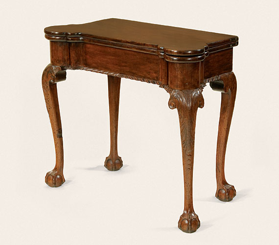 Chippendale Mahogany Games Table