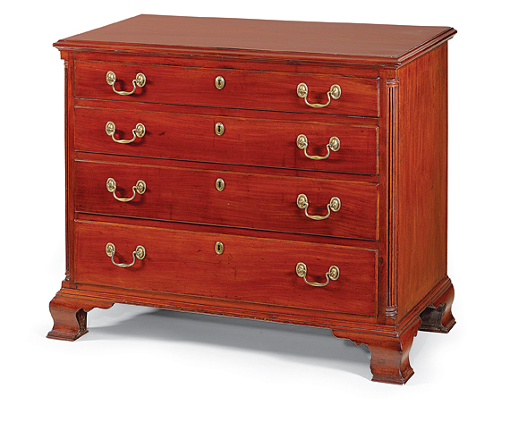 Chippendale Mahogany Chest of Drawers