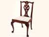Set of Six Queen Anne Mahogany Side Chairs