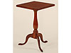 Rare Hepplewhite Inlaid Mahogany Candlestand