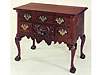 Chippendale Carved Walnut Lowboy