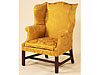 Chippendale Mahogany Wing Chair (2)