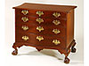 Chippendale Serpentine Front Chest of Drawers