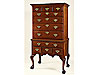 Early Chippendale Walnut Flat Top Highboy