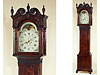 Outstanding Chippendale Cherry Tall Case Clock