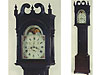 Chippendale Walnut Tall Case Clock