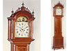 Federal Inlaid Mahogany Tall Case Clock