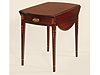 Hepplewhite Husk Inlaid Mahogany Pembroke Table