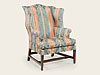 Federal Cherry Wing Chair