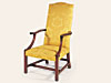 Chippendale Mahogany Lolling Chair (2)