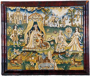 Canvaswork Picture of Queen Esther