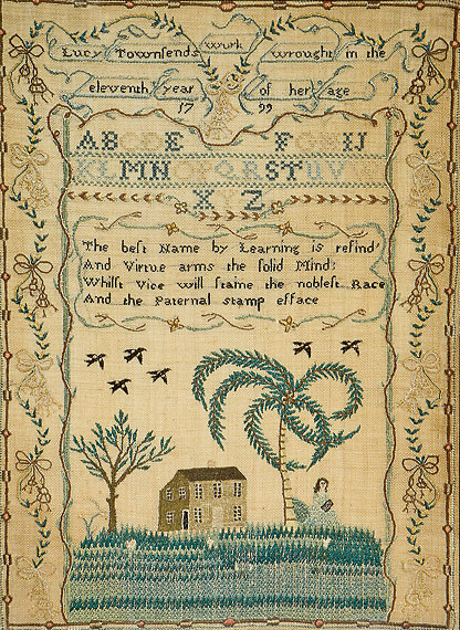 Massachusetts Sampler, 1799
