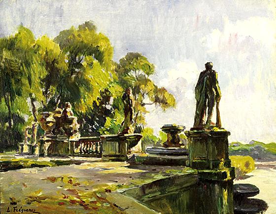 Paul Leon Frequenez-<i>Parc de St. Cloud</i>