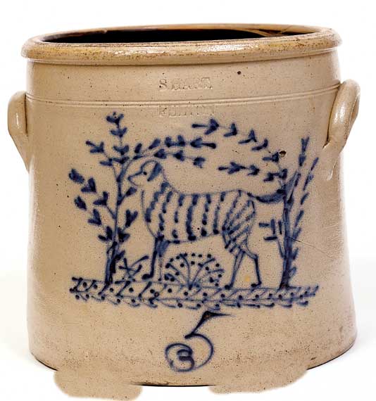Pot with Dog