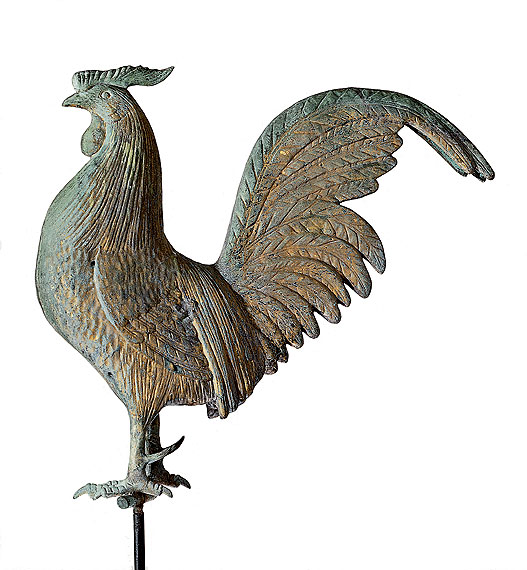 Hamburg Rooster Weathervane