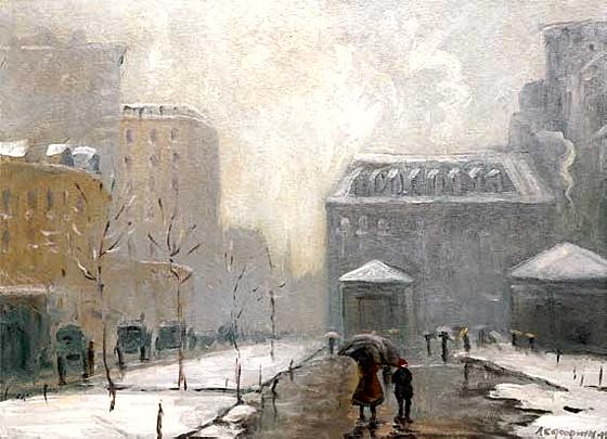 <i>Boston--Winter</i>