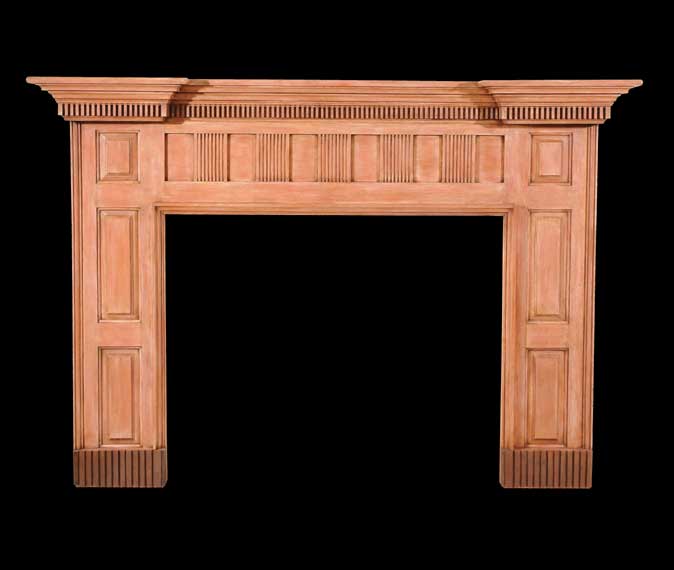 Paneled Mantelpiece