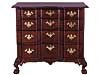 Chippendale Mahogany Block-Front Chest of Drawers